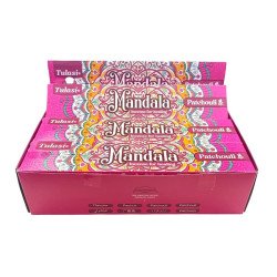 PATCHOULI INCENSE (€0.50 PACK) PACK 12 PACKAGES SARATHI INTERNATIONAL INC