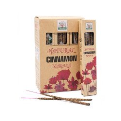 ORGANIC CINNAMON INCENSE (€0.65 PACKAGE) PACK 12 NAMASTE INDIA