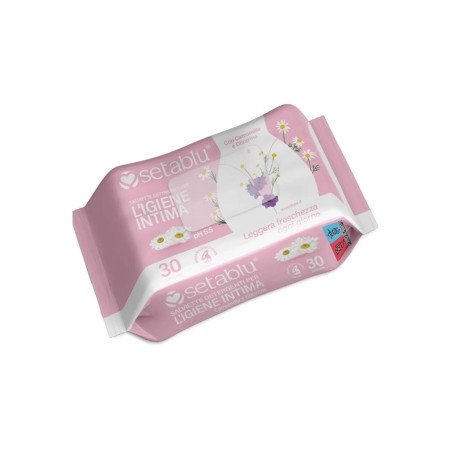 LINGETTES INTIMES À LA CAMOMILLE 30PCS. SÉtablu