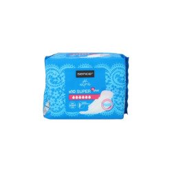COMPRESSA COM ASAS SUPER PLUS 10 UNIDADES SENCE