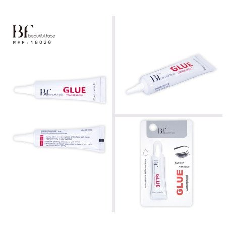 COLLE CILS IMPERMÉABLE 7GR. (0,65€ UNITÉ) PACK 24 BEAU VISAGE