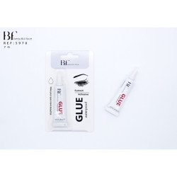 ADHÉSIF POUR CILS IMPERMÉABLE 7GR. (0,65 € UNITÉ) PACK 24 BEAUTÉ VISAGE