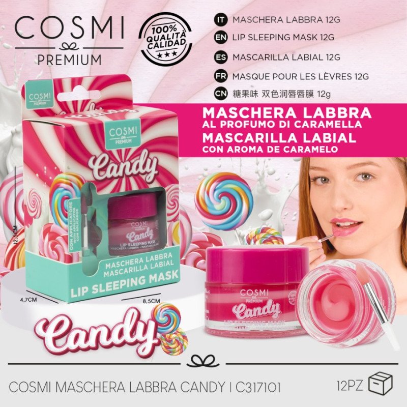 MÁSCARA LABIAL DOCES 12GR. COSMI