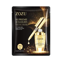 SUPREME 24K MOISTURIZING FACIAL MASK (€0.49 UNIT) PACK 6 ZOZU