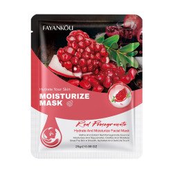 MASQUE VISAGE HYDRATANT À LA GRENADE (0,49€ UNITÉ) PACK 6 FAYANKOU