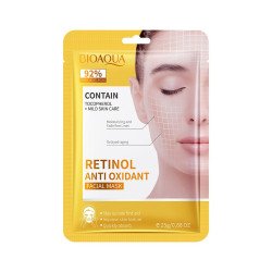 MASQUE VISAGE ANTIOXYDANT AU RÉTINOL 25GR. (0,49€ UNITÉ) PACK 6 BIOAQUA