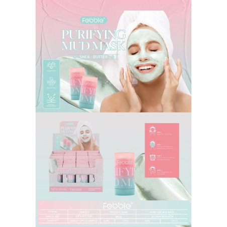 MÁSCARA FACIAL PURIFICANTE DE ABACATE 40GR. FEBRE