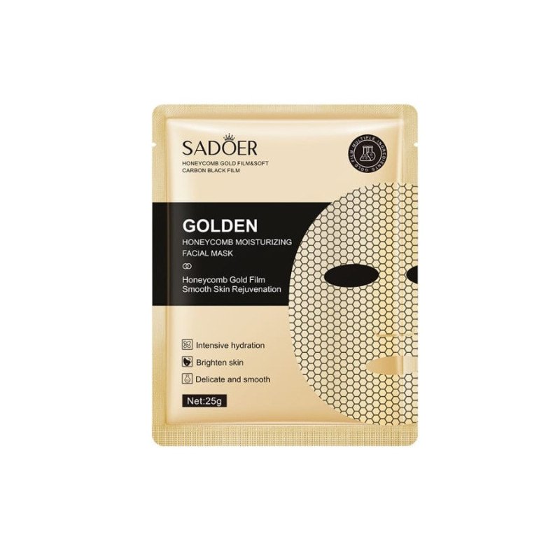 MÁSCARA FACIAL HIDRATANTE FAVO DE MEL DOURADO 25GR.(0,75€ UNIDADE) PACK 12 SADOER