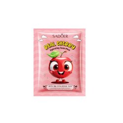 MÁSCARA HIDRATANTE CEREJA + ÁCIDO HIALURÓNICO 25GR.(0,49€ UNIDADE) PACK 12 SADOER