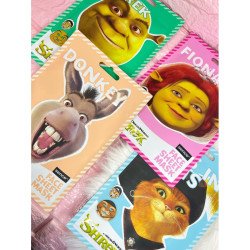SHREKTACULAR FACIAL MASK VARIOUS TREATMENTS (€1.09 UNIT) PACK 48 SENCE