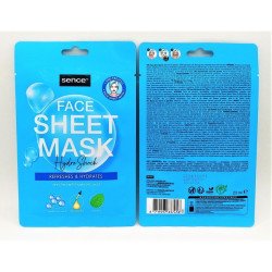 MÁSCARA FACIAL HIDRO CHOQUE (0,99€ UNIDADE) PACK 12 SENÇAS