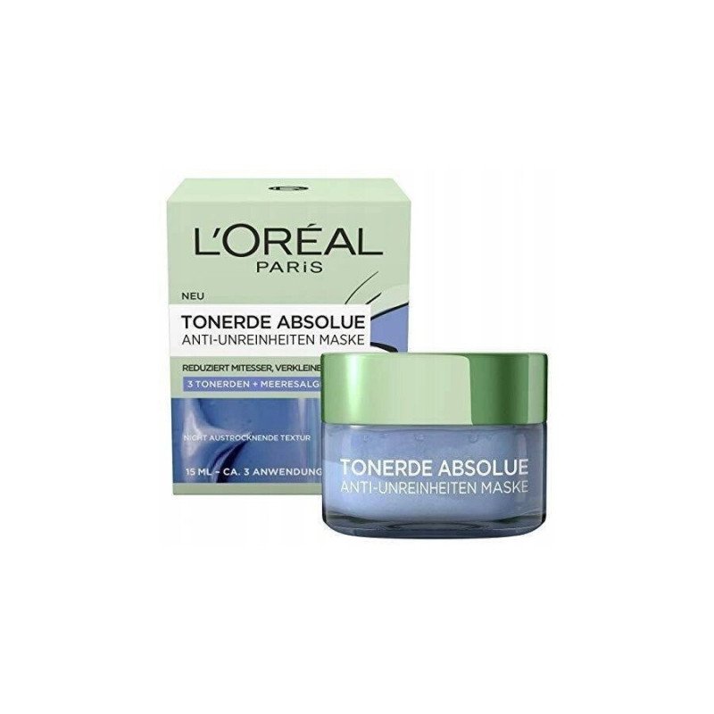 BLUE CLAY FACIAL MASK 15ML.(€1.50 UNIT) PACK 24 L'OREAL