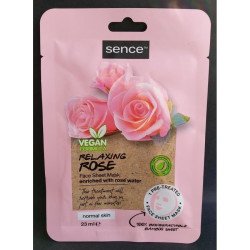 MASQUE VISAGE VEGAN 23ML. (0,99€ UNITÉ) PACK 24 SENCE