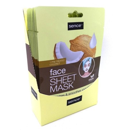 MASCARILLA FACIAL HIDRATANTE (0.99€ UNIDAD) PACK 12 SENCE