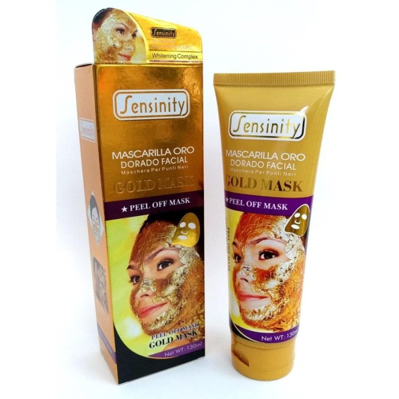MÁSCARA FACIAL OURO (2,95€ UNIDADE) PACK 6 SENSINITY