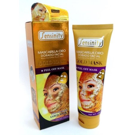 MÁSCARA FACIAL OURO (2,95€ UNIDADE) PACK 6 SENSINITY