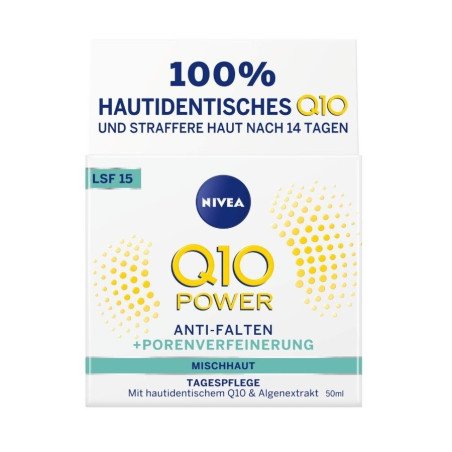 CREMA DIA ANTI-ARRUGAS Q10 POWER SPF15 50ML. NIVEA