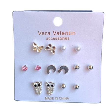 ASSORTED EARRING SET (€0.50 SET)PACK 12
