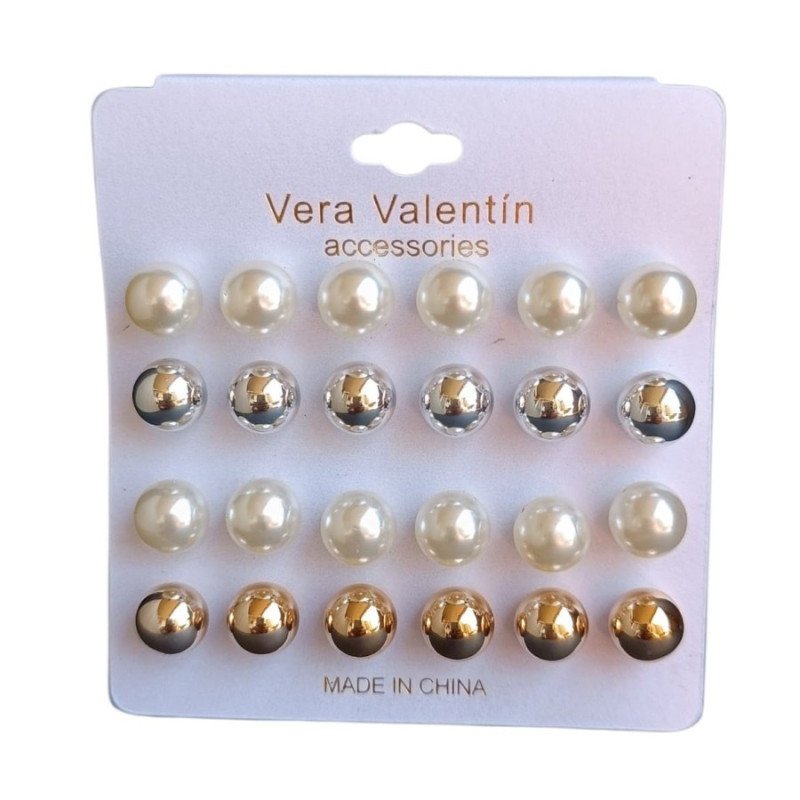 ASSORTED EARRING SET (€0.50 SET)PACK 12