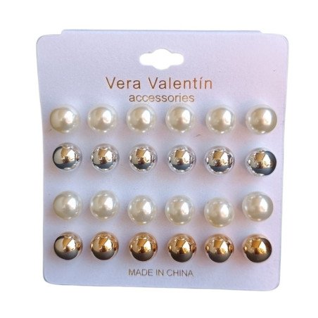 ASSORTED EARRING SET (€0.50 SET)PACK 12
