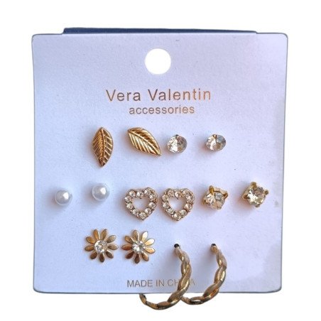 ASSORTED EARRING SET (€0.50 SET)PACK 12