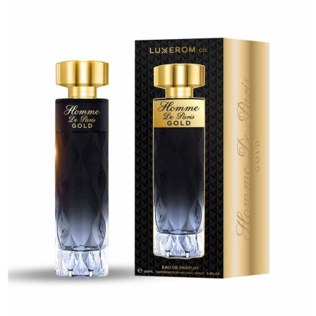 EAU DE PARFUM HOMME DE PARIS GOLD POUR HOMME 100ML. LUXEROM