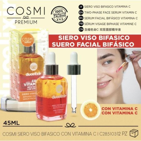 SORO BIFÁSICO COM VITAMINA C 45ML. COSMI