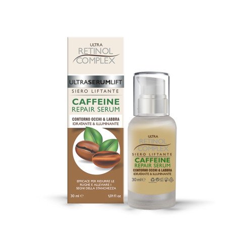268 SÉRUM CONTORNO DE OLHOS E LÁBIOS COM CAFEÍNA 30ml.(3,75€ UNIDADE) PACK 12 COMPLEXO RETINOL