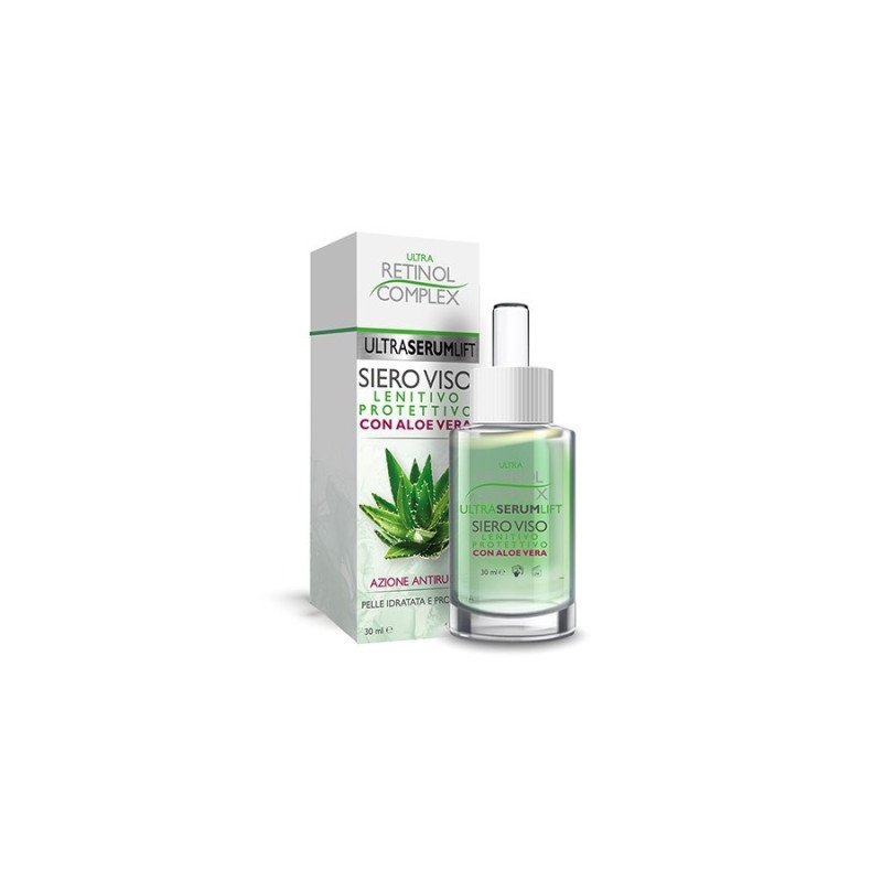 231 ALOE VERA FACIAL SERUM 30ml.(€3.75 UNIT) PACK 12 RETINOL COMPLEX