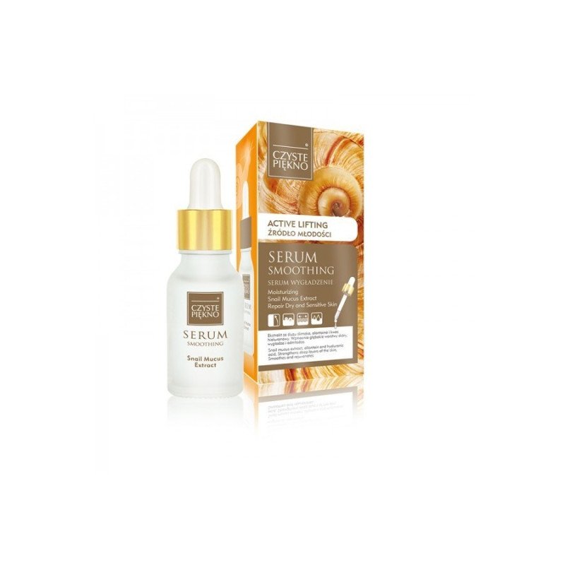 SORO AMACIADOR COM EXTRATO DE CARACOL 15ML. CZYSTE PIEKNO