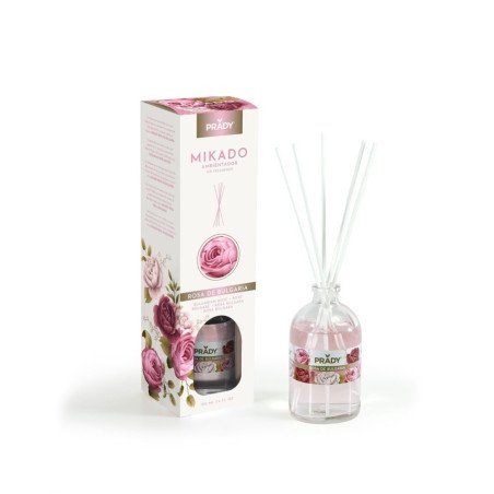 AMBIENTADOR MIKADO ROSA DE BULGARIA 100ML.(1.60€ UNIDAD)PACK 12 PRADY