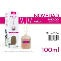 AMBIENTADOR MIKADO BELLE EPOQUE 100ML.(1.60€ UNIDAD) PACK 12 PRADY