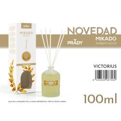 Ambientador MIKADO VICTORIUS 100ML.(€1,60 UNIDADE) PRADY 12 PACK