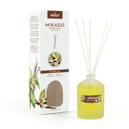 MIKADO VANILLA AIR FRESHENER 100ML.(€1.60 UNIT) PRADY 12 PACK