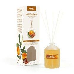 Ambientador CANELA E LARANJA MIKADO 100ML.(1,60€ UNIDADE) PRADY 12 PACK