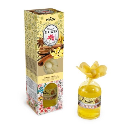 MIKADO FLEUR MAGIQUE CANELLE VANILLE 100ML. PRADY