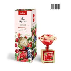 MIKADO RED FRUITS AIR FRESHENER 90ML.(€2.99 UNIT)PACK 6 PRADY