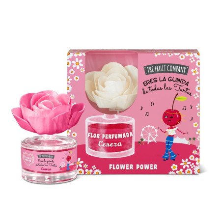 AMBIENTADOR EN FLOR AROMA A CEREZA 50ML.(3.15€ UNIDAD) PACK 8 THE FRUIT COMPANY
