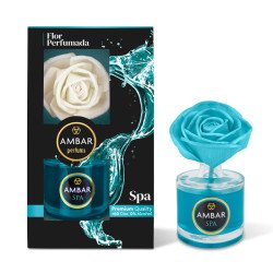 DESODORISATEUR D'AIR FLOWER SPA 75ML.(4,03€ UNITÉ)PACK 10 AMBRE