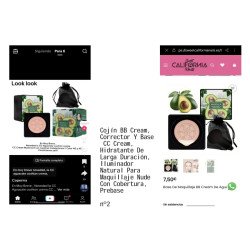 BASE DE MAQUIAGEM ABACATE CC COM CORRETIVO BB CREAM Nº2 13GR. ÂNGELA