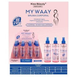 Bruma Corporal My Waaay 24h 250 ml Kiss Beauty | Cosmex