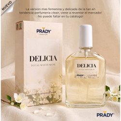 Eau de Toilette Delicia Total White Musk pour Femme | Cosmex