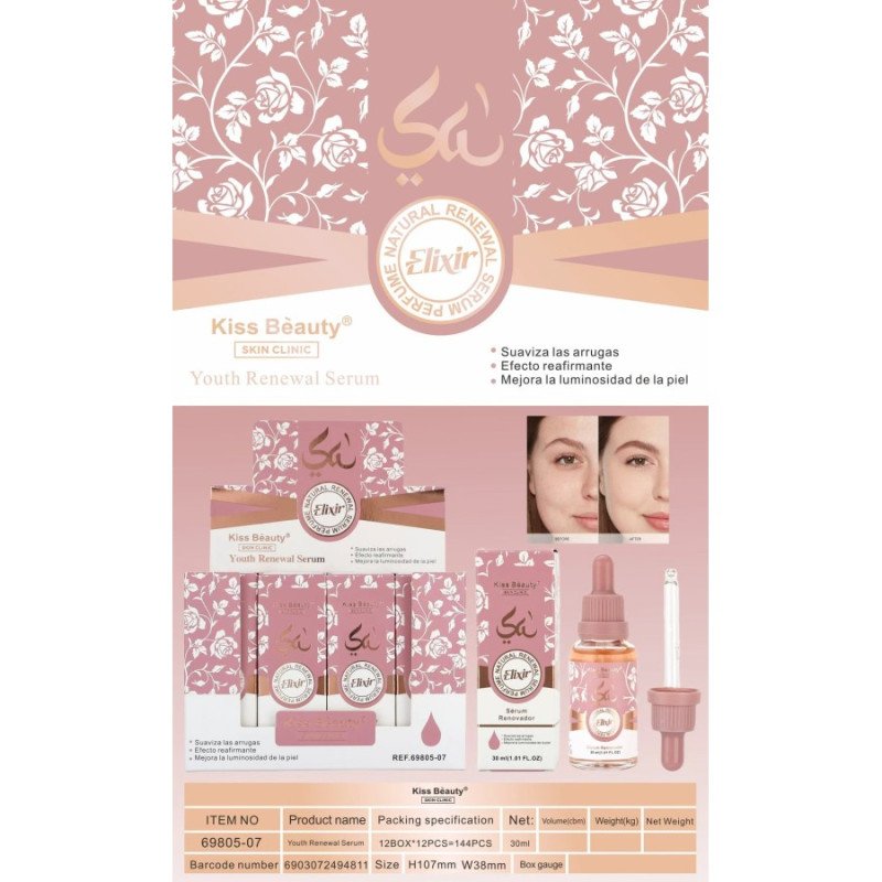 Sérum Visage Essence Arabe Kiss Beauty | Cosmex