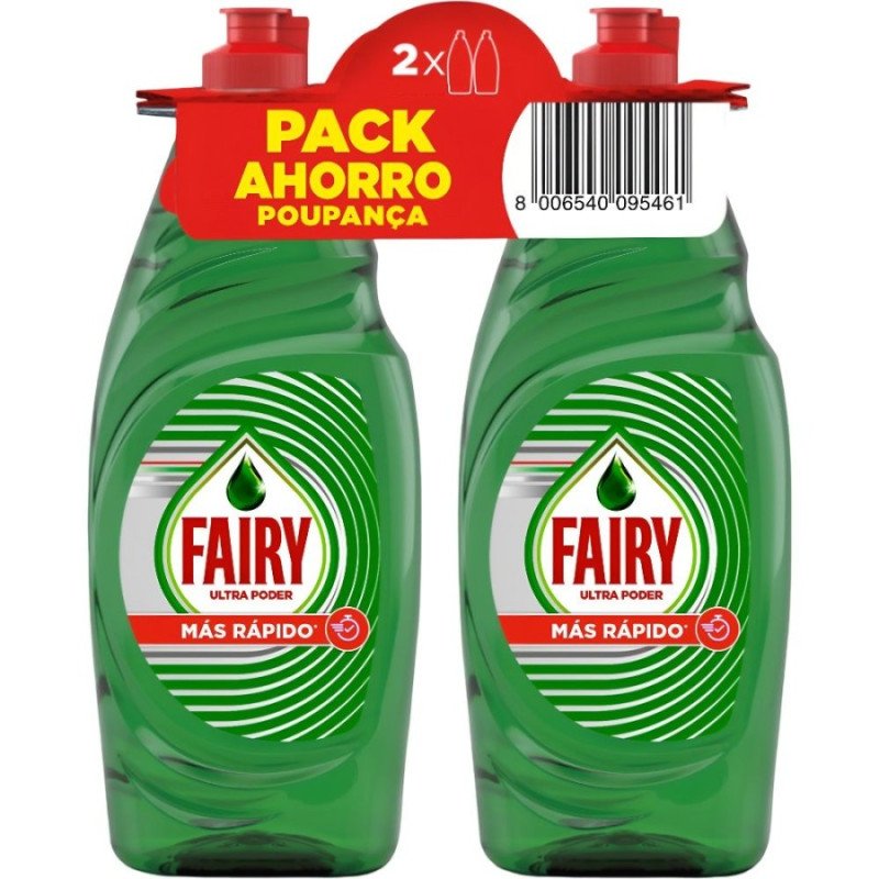 Lavavajillas Fairy Ultra 2 x 650 ml | Cosmex