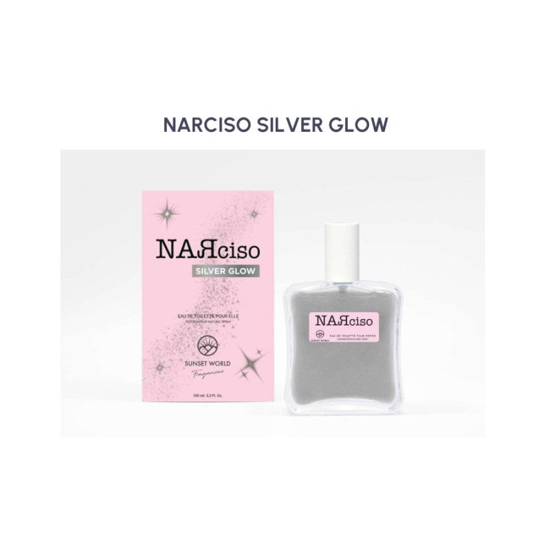 EAU DE TOILLETTE NARCISO SILVER GLOW POUR FEMME 100ML. NATURMAIS