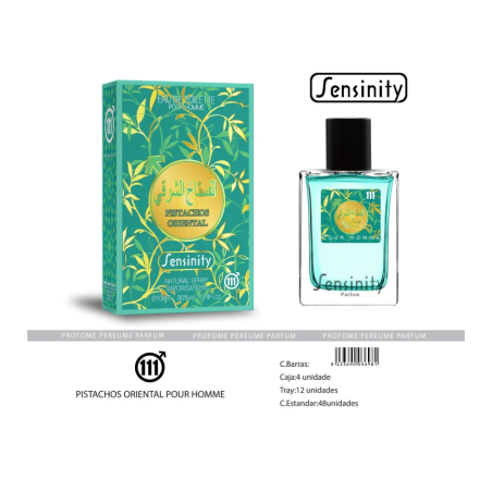 EAU DE TOILETTE PISTACHIOS ORIENTAIS POUR HOMME 100ML. SIMENSY