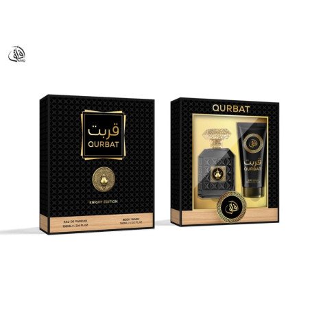 CONJUNTO QURBAT POUR HOMME 100+100ML. Perguntas frequentes