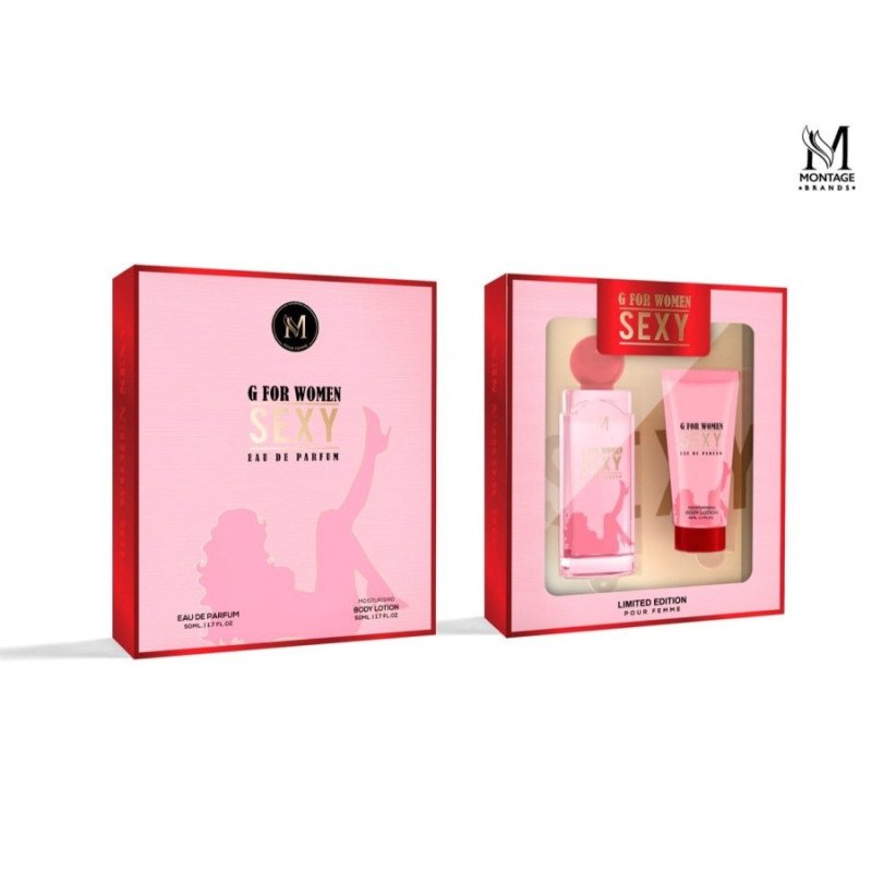 PACK G FOR WOMEN SEXY POUR FEMME MIRAGE BRANDS