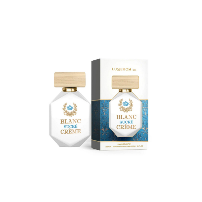 EAU DE PARFUM BLANC SUCRE CREME POUR FEMME 100ML. LUXEROM