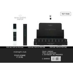 EAU DE TOILETTE MIDNIGHT CLUB POUR HOMME 33ML. REINES ROIS